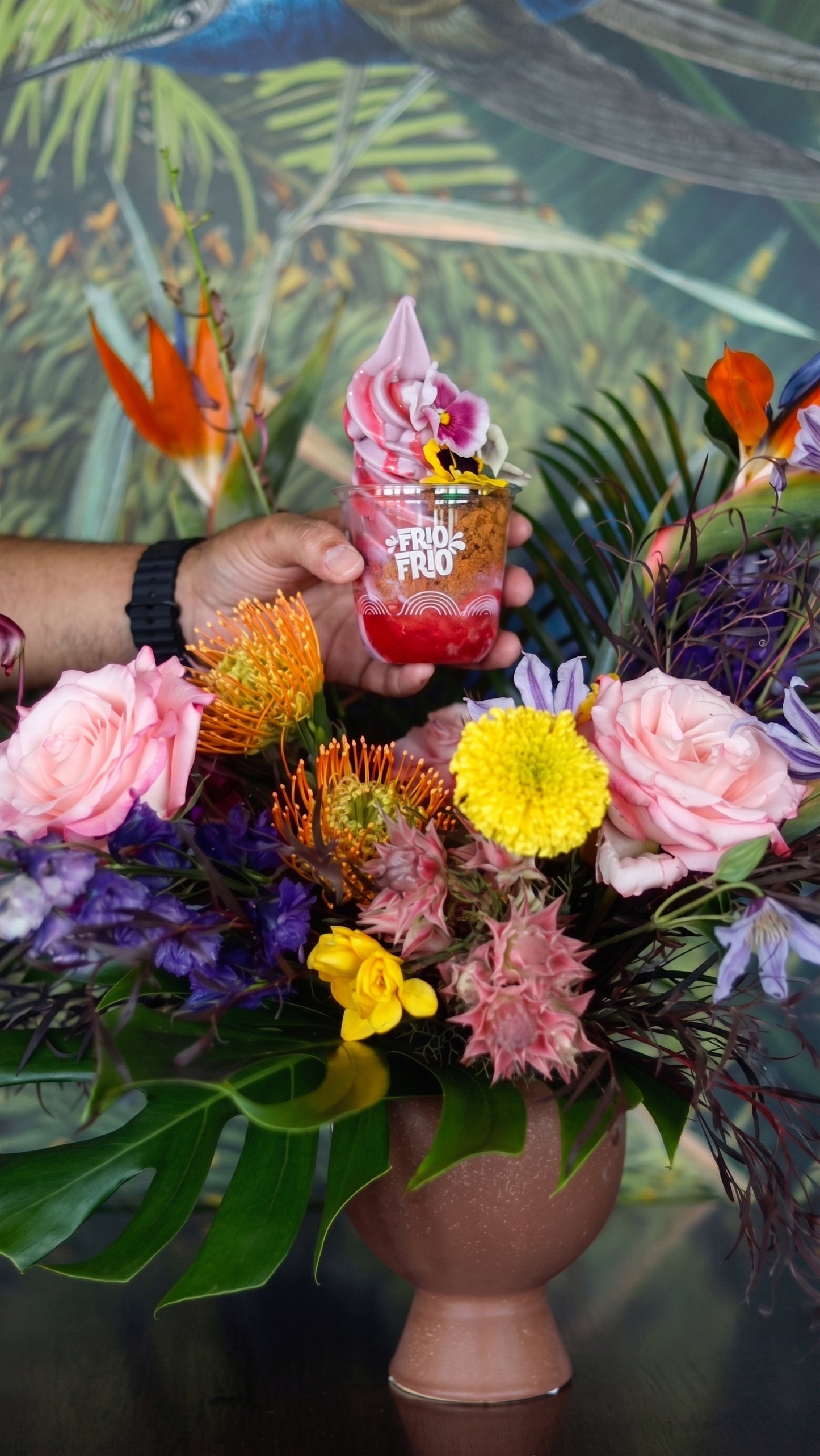 Bachata Rosa Statement Arrangement — Aug 29 Pickup Only