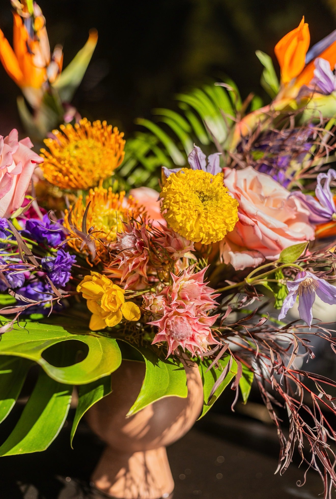 Bachata Rosa Statement Arrangement — Aug 29 Pickup Only